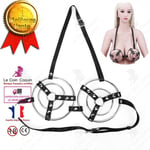 LCC® Metal BH spel roll vuxen sexleksak par bondage sm sexiga erotiska leksaker kvinna bröstskydd stimulering massage dominat