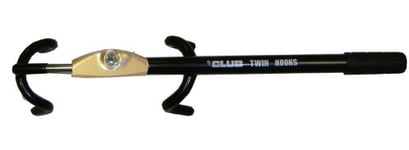 The Club 3100 Twin Hooks Steering Wheel Lock, Black/Gold by Winner International