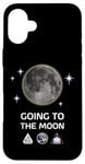 Coque pour iPhone 16 Plus Lancement officiel de fusée sur la lune