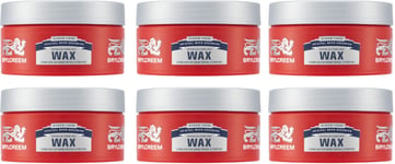 6x Brylcreem Styling Hair Wax 75ml