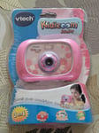 NEUF NEW VTECH KIDIZOOM JUNIOR 3 EN 1 ROSE PINK CAMERA PHOTO JEUX TRUCAGES