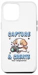 iPhone 12 Pro Max Cute Camera Dog Photographer Photo Capture & Create Puppy Case