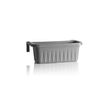 Bama Apollo Exports International Jardinière réglable en Plastique Gris 50,8 cm