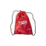 Speedo Unisex Pool Mesh Bag | Kit Bag | Swim Bag, Fed Red, One Size