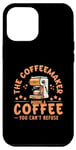 Coque pour iPhone 15 Pro Max La cafetière qui prépare un café que vous ne pouvez pas refuser - Barista