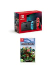 Nintendo Switch Neon Console 1.1 &Amp; Minecraft Bedrock Edition