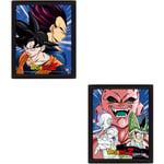 Dragon ball z cadre 3D lenticulaire protectors and destroyers Pyramid 641DRA010