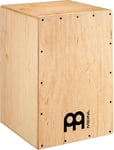 Meinl Percussion Headliner Cajon Instrument - Compact Drum Box with Snare and Bass Sound - Playing Surface Baltic Birch (HCAJ100NT)