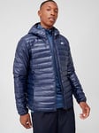 Adidas Terrex Varilite Hooded Down Jacket - Navy