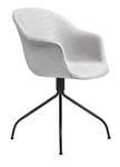 Bat Meeting Chair Fully Upholstered Swivel Base Black - Pg B