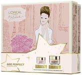 L'Oréal Paris Crème hydratante et soin des yeux pour un teint éclatant Rose Fraîcheur Age Doré Coffret cadeau pour peaux Fermes 679 g