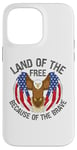 Coque pour iPhone 14 Pro Max USA Eagle Land of the Free à cause du Brave Memorial