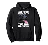 Funny Labrador Retriever The Lab Food Black Lab Mom Dad Pullover Hoodie