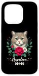 iPhone 15 Pro Roses Flowers Napoleon Mom Minuet Cat Case