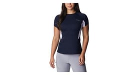 T shirt columbia titan pass ice bleu femme