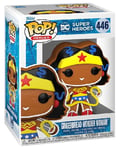 Funko - Heroes: DC Holiday Super Heroes (Gingerbread Wonder Woman) POP! Vinyl