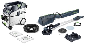 Festool Vägg- & takslip och dammsugare i set PLANEX LHS-E 225/CTM 36-Set