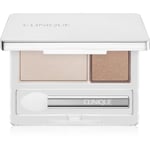 Clinique All About Shadow™ Duo Dobbelt øjenskygge Skygge Ivory Bisque/Bronze Satin - Shimmer 1,7 g