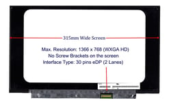 REPLACEMENT IBM LENOVO IDEAPAD S340-14IIL TYPE 81VV 14'' LAPTOP LED HD SCREEN