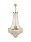 John Lewis Heera Extra Large Chandelier, Vintage Gold