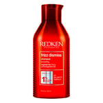 Redken, Shampoing Anti-Frisottis pour Cheveux Rebelles & Indisciplinés, Protection contre l'Humidité, Frizz Dismiss, 500 ml