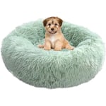 Panier pour Chien Panier pour Chat Rond Coussin de lit Moelleux pour Animaux de Compagnie Doux et Confortable, Chaud, imperméable,antidérapant et