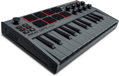 AKAI USB MIDI Keyboard Controller Professional MPK MK3 w/ 8 Drum Pads, 25 Key