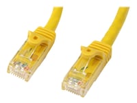 Startech.Com 10M Cat6 Ethernet Cable, 10 Gigabit Snagless Rj45 650Mhz 100W Poe Patch Cord, Cat 6 10Gbe Utp Network Cable W/Strain Relief, Yellow, Fluke Tested/Wiring Is Ul Certified/Tia - Category 6 - 24Awg (N6patc10myl) - Patch-Kabel - Rj-45 (Hane)