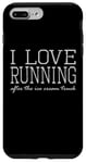 Coque pour iPhone 7 Plus/8 Plus I Love Running after the Ice Cream Truck – Entraînement amusant