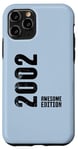 Coque pour iPhone 11 Pro 23 Years 23rd Birthday Old Man Woman 2002