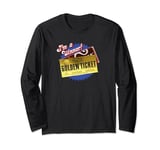 Willy Wonka and the Chocolate Factory Charlie Golden Ticket Long Sleeve T-Shirt