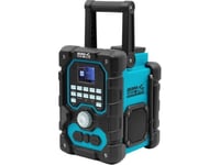 Konstruksjon Radio Dedra Batteri Radio Dab +/Fm Bluetooth 18V Usb