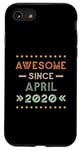 iPhone SE (2020) / 7 / 8 Awesome Since April 2020 Birthday Design Case