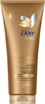 Dove Summer Revived Medium to Dark Gradual Tanning 200 ml (Pack of 1), Gold 