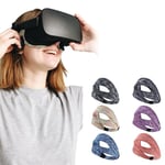 Pour Accessoires VR Masque pour les Yeux Couverture Respirant Sweat Band Casque de RéAlité Virtuelle pour Quest 2, Violet