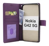 New Standcase Wallet Nokia G42 5G (Lila)