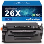 myCartridge CF226X 26X Toner Compatible pour HP CF226X avec HP Laserjet Pro m402dn avec HP Laserjet Pro MFP-M426dw pour HP 26X CF226X 26A CF226A Toner (1 Noir)