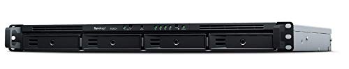 Synology RackStation RS820RP+ - NAS server - 4 bays - rack-mountable - SATA 6Gb/s - RAID 0, 1, 5, 6, 10, JBOD - RAM 2 GB - Gigabit Ethernet - iSCSI - 1U