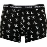 Calvin Klein Ck One Logo Cotton Stretch Men's Boxer Trunk, Black