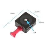 Pince de plaque à dégagement rapide,kit de commutation rapide,port V,montage instantané de caméra,stabilisateur de cardan DJI Ronin RS2 RS3,trépied vidéo - Type Type B