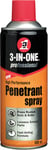 3 in One 400ml High Performance Penetrant Spray, (WD40)