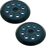 2 Pack 2 X 8 Hål 125mm Orbital Sander Sanding Pad Kompatibel med Makita M9204 Bo5030 Bo5031 Dbo180z Bo8041 Dbo180rmj Bo5041 Bo5010 Bo50111 Bo5012. N