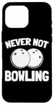 Coque pour iPhone 16 Pro Max Jeu De Bowling Quilles - Joueur Boule Bowling