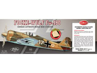 Guillows 406 - Focke-Wulf Fw-190. 1:16 Scale Balsa Wood Kit  25 ¾" Wing Span T48