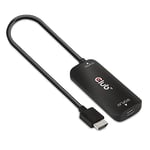 CLUB3D CAC-1336 HDMI™+ Micro USB vers USB Type-C 4K120Hz ou 8K30Hz M/F Adaptateur Actif