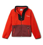 Columbia Sequoia Grove Full Zip Fleece Youth Unisex Full Zip Fleece Jacket, Colour Spicy/Black/Spice, Size M