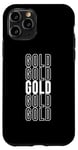 iPhone 11 Pro Gold Case