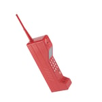 Vintage Mobile Phone Prop Old School Brick Cell Phone Ornament 80s Red