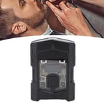 (Black)Mini Beard Trimmer Low Noise 800mah Battery Rotating Beard Trimmer LED