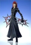 KINGDOM HEARTS II PLAY ARTS Axel PVC Painted Action Figure SQUARE ENIX Japan